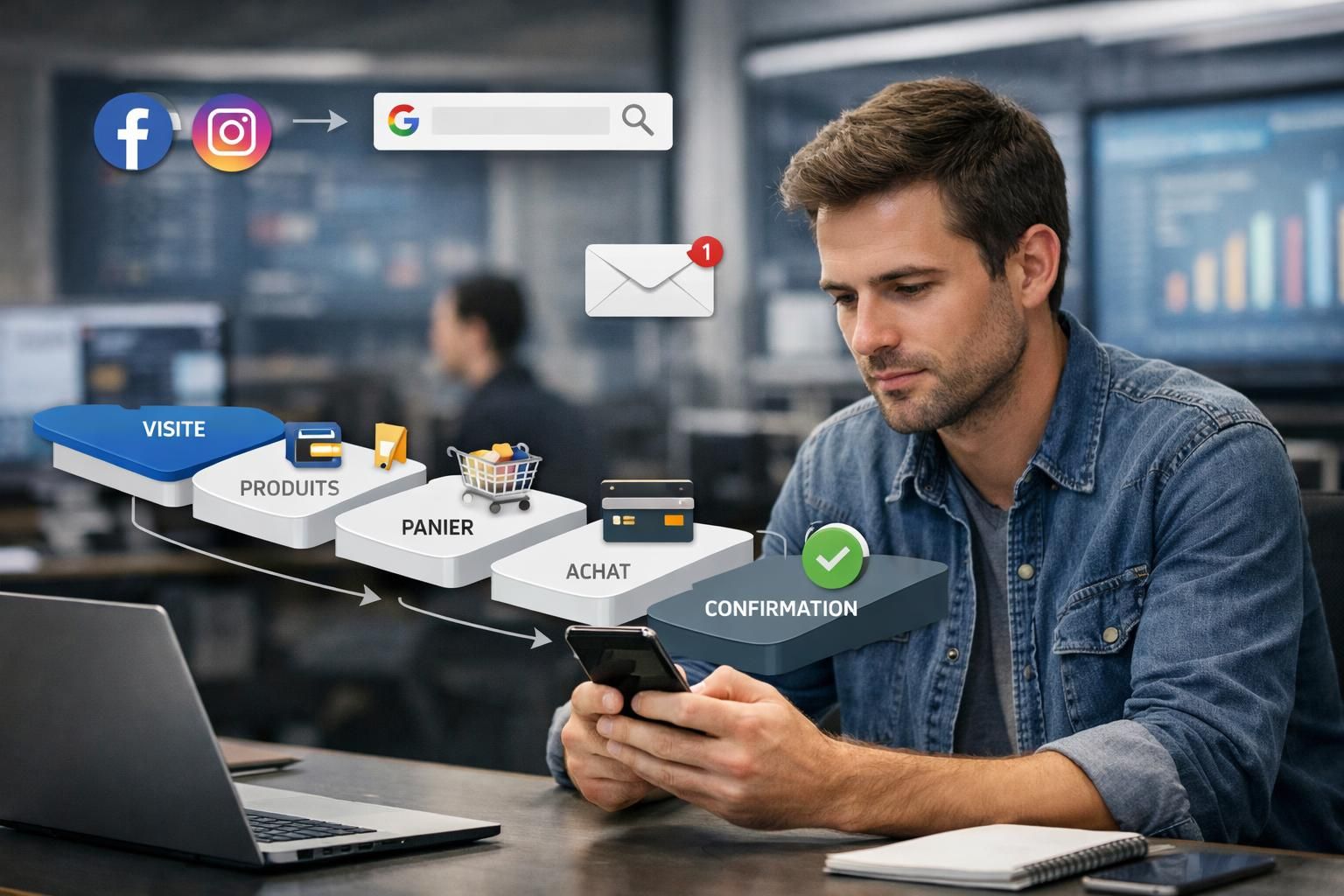 découvrez comment les tunnels de vente s'adaptent et évoluent pour capter l'attention des internautes malgré leur baisse d'engagement.