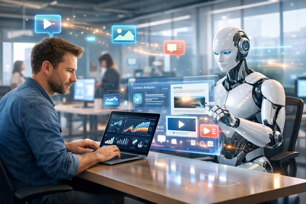 découvrez comment le content marketing évolue avec l'émergence des contenus générés par intelligence artificielle et les nouvelles stratégies à adopter à l’ère digitale.