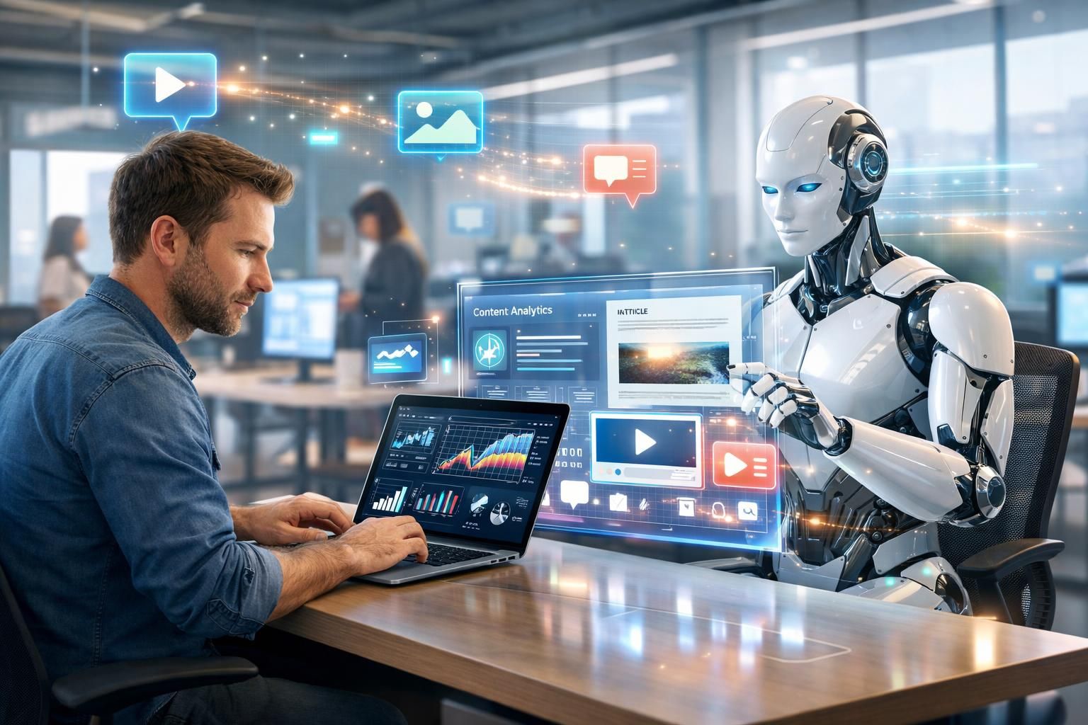 découvrez comment le content marketing évolue avec l'émergence des contenus générés par intelligence artificielle et les nouvelles stratégies à adopter à l’ère digitale.