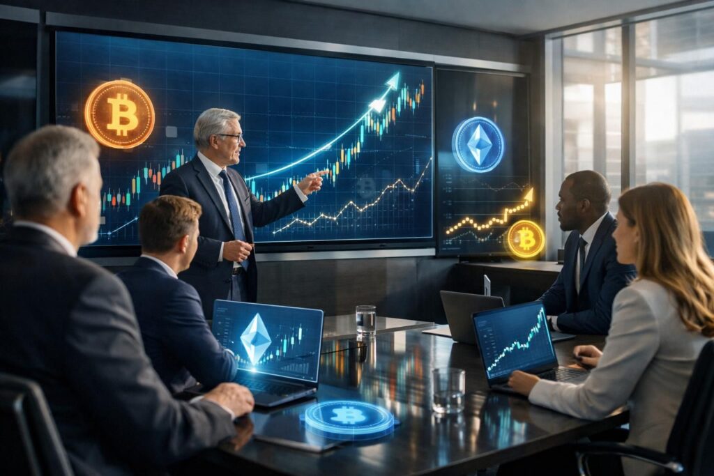 découvrez comment les investisseurs institutionnels reviennent massivement sur le marché des cryptomonnaies, influençant les tendances et la dynamique de cet univers en pleine évolution.