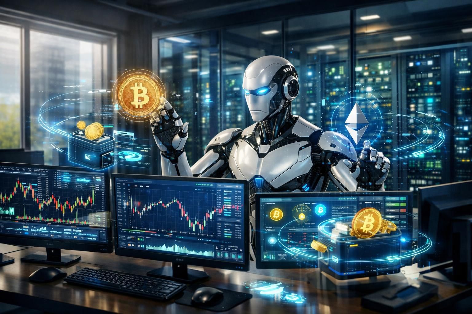 découvrez comment les agents d'intelligence artificielle révolutionnent la gestion de portefeuilles dans le secteur de la crypto-monnaie, offrant automatisation et performance optimisée.