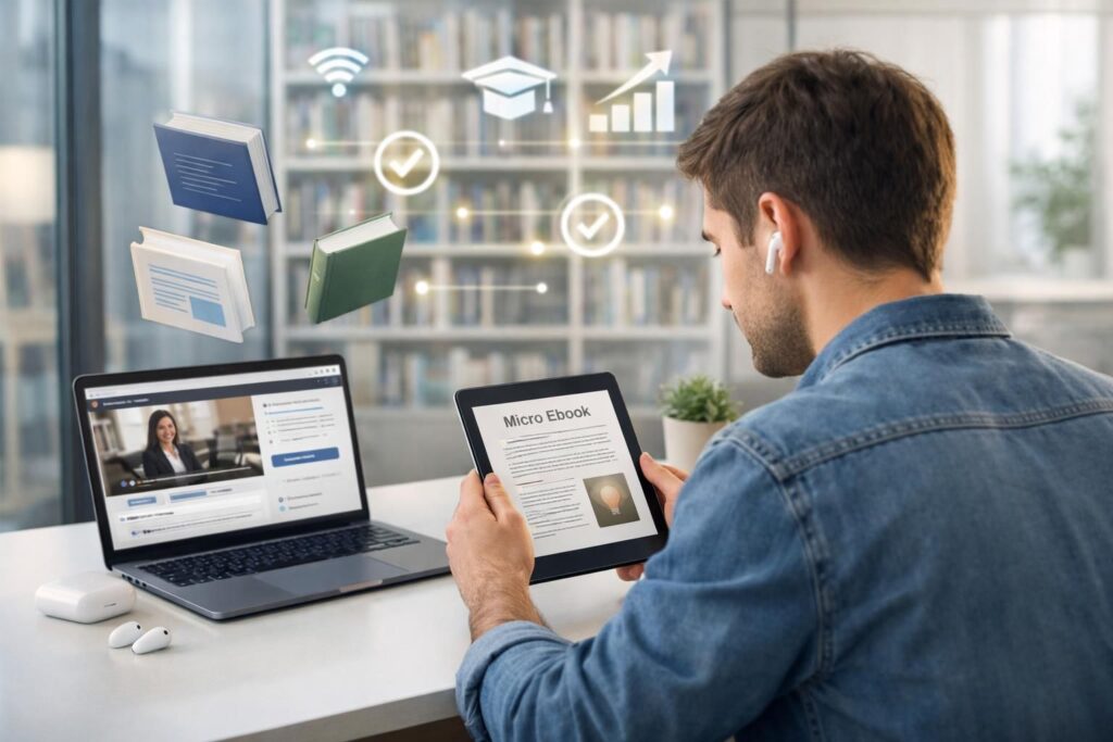 découvrez comment les micro-ebooks deviennent des produits d'entrée innovants dans les écosystèmes de formation en ligne, facilitant l'apprentissage et l'accès aux contenus éducatifs.