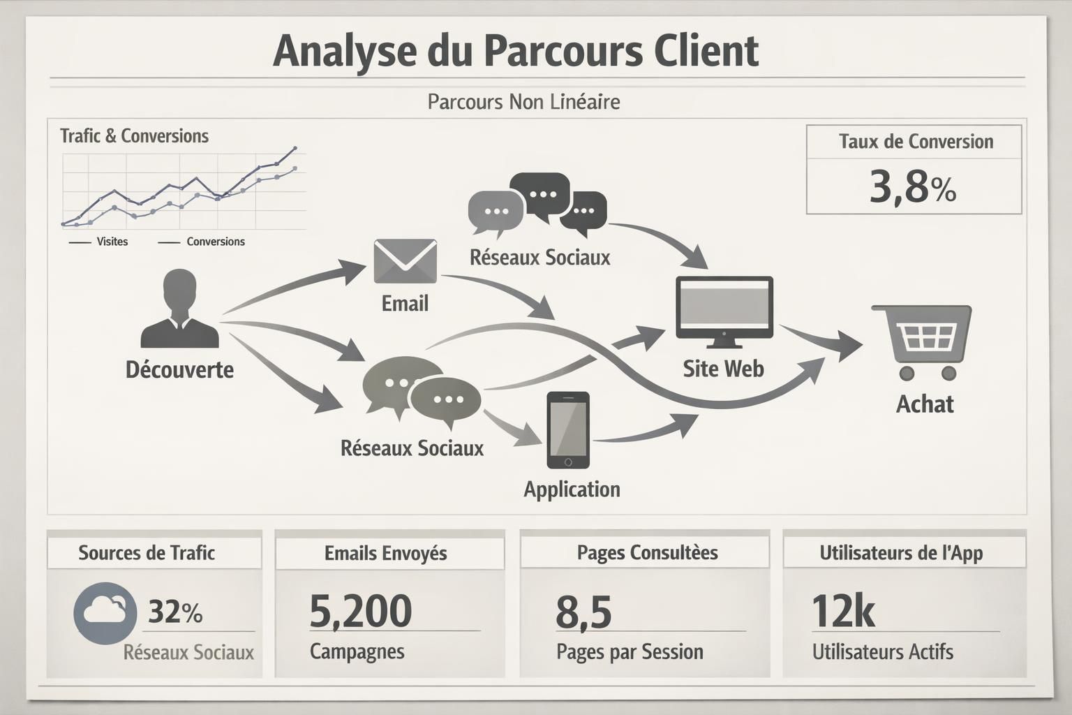 découvrez pourquoi les tunnels de conversion traditionnels sont remplacés par des funnels adaptatifs, offrant une expérience utilisateur personnalisée et optimisée pour maximiser les résultats.